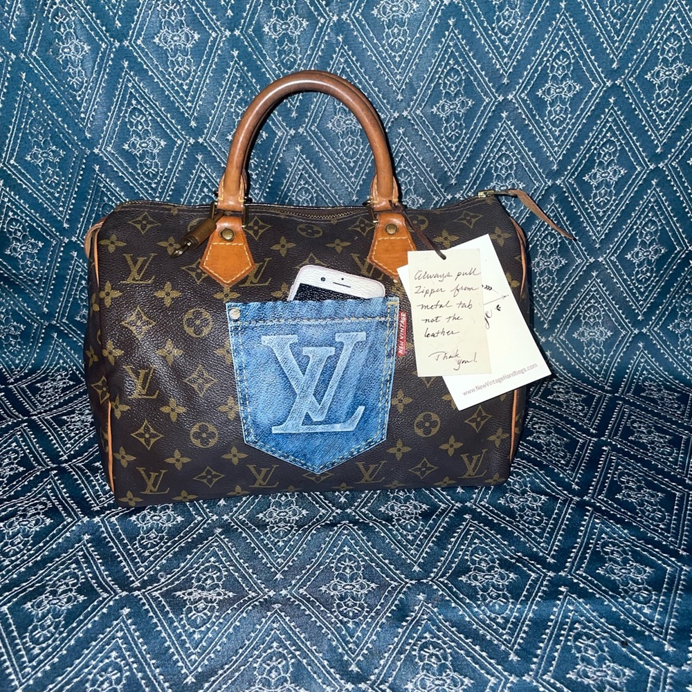 Louis Vuitton Speedy 30 (Customized)